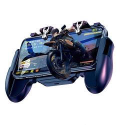 Tacameng Mobile Game Controller For 4in1 Gamepad Shoot And Aim Trigger Phone Cooling,Feel More Comfortable, Product Structure is Ergonomic