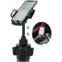 Cup Holder Phone Mount, Gobeigo Height Adjustable Metal Stand Car Phone Cradle Fits All Smartphones Compatible with iPhone 11 Pro/11 Pro Max/XR/XS/XS Max/X/8/7,Galaxy S10/S10 Plus Note 9/Note 10 Plus