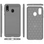 Samsung A20 case,Galaxy A20 Case,Galaxy A30 Case,MAIKEZI Soft TPU Slim Fashion Anti-Fingerprint Non-Slip Protective Phone Case Cover for Samsung Galaxy A20/A30(Gray Brushed TPU)