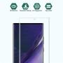 EGV [3 Pack] Screen Protector for Samsung Galaxy Note 20 Ultra, HD Clear Flexible Film, [Positioning Tool] Ultrasonic Fingerprint, Anti-Scratch, Bubble Free