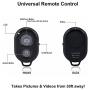 DaVoice Phone Tripod Adapter Mount with Remote, 360 Rotating Holder, Compatible with iPhone Smartphone Camera Stand, Universal Cell Phone Attachment Clip Clamp