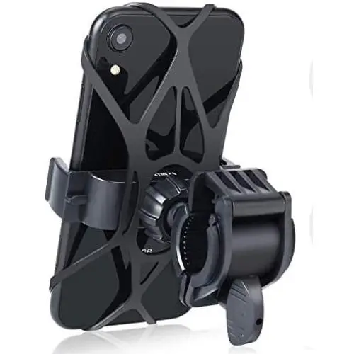 Rule Bike Phone Mount Anti Shake and Stable Cradle Clamp with 360° Rotation Bicycle Phone Mount/Bike Accessories/Bike Phone Holder for iPhone Android GPS Other Devices Between 3.5 to 6.5 inches Rule Bike Phone Mount Anti Shake and Stable Cradle Clamp with 360° Rotation Bicycle Phone Mount/Bike Accessories/Bike Phone Holder for iPhone Android GPS Other Devices Between 3.5 to 6.5 inches