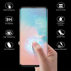 Galaxy S10 Screen Protector, (2 Pack) [9H Hardness] [Case Friendly] [ScratchProof] [No Bubbles]Tempered Glass Screen Protector Compatible with Samsung Galaxy S10