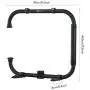 FeiyuTech AK Series Dual Handle Grip Set with 1/4 & 3/8 Inch Screw Hole Hot Shoe Mount Carbon Fiber for FeiyuTech AK Series AK2000 AK4000 Stabilizer Gimbal