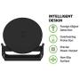 Belkin Boost Up Wireless Charging Stand 10W – Wireless Charger for iPhone Xs, XS Max, XR, X, 8, 8+ / Samsung Galaxy S10, S10+, S10e, S9, Note9 and More (Black) (Renewed)