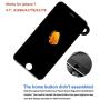 for iPhone 7 Screen Replacement Black, LCD Touch Digitizer Display Dcreen with Front Camera Ear Speaker, Screen Protector and Repair Tools for A1660, A1779, A1778