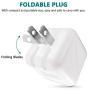 iPhone Wall Charger, Sundix Dual Port Wall Charger Power Adapter with 2 Pack 3FT iPhone Charger Charging Cord Compatible with iPhone X 8 8Plus 7 7Plus SE 6sPlus 6s 6 5s, iPad and More (white)