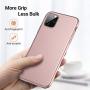 TORRAS Slim Fit iPhone 11 Pro Case, Ultra-Thin Anti-Fingerprints Full Protection Hard PC Cover with Matte Finish Grip for iPhone 11 PRO Case, Rose Gold