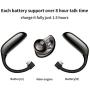 AMINY UFO Bluetooth Headset Wireless Bluetooth Earpiece-Compatible with Android/iPhone/Smartphones/Laptop-16 Hrs Playing Time V5.0 Bluetooth Earbuds Wireless Headphones with Noise Cancelling Mic