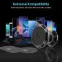 Magnetic Phone Car Mount, Syncwire Universal Car Phone Holder for Dashboard, Cell Phone Car Kits, 360° Adjustable Magnet Cell Phone Mount Compatible with iPhone, Samsung, LG, GPS, Mini Tablet and More