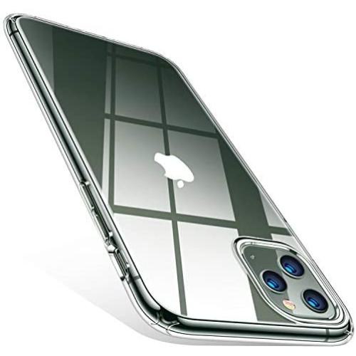 TORRAS Crystal Clear iPhone 11 Pro Case, [Anti-Yellowing] Soft Silicone Shockproof Thin Cover Slim Gel Phone Cases for iPhone 11 Pro 5.8 inch, Crystal Clear