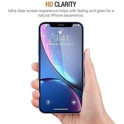 iPhone 11/iPhone XR Screen Protector, JIOM Anti-Scratch High Definition Bubble Free Anti-Fingerprint Tempered Glass Screen Protector Compatibler iPhone 11 and iPhoneXR [Clear,3-Pack]