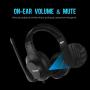 SADES Stereo Gaming Headset -Spirits- Headphones with Noise-Reduction Microphone & Control-Remote for PC Computers Laptop PS4 New Xbox One Cellphones Tablets - Black