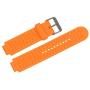 Replacement Band Compatible with Garmin Forerunner 25 GPS Running Watch Wristband Fitness Tracker for Smarwatch(Mans Strap) (Orange)