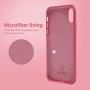 OTOFLY Liquid Silicone Gel Rubber Full Body Protection Shockproof Case for iPhone Xs/iPhone X，Anti-Scratch&Fingerprint Basic-Cases，Compatible with iPhone X/iPhone Xs 5.8 inch (2018), (Hibiscus)