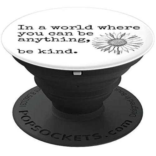 Cell Phone Pop Out Button Pop Up Holder Inspirational Quotes PopSockets Grip and Stand for Phones and Tablets