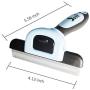 petgle Dog Brush and Cat Brush Effectively Reduces Shedding Professional Grooming Brush and Deshedding Tool for Dogs and Cats