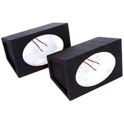 Atrend Bbox SC6x9PRB Pair of 6” x 9” Pro Audio Tuned Speaker Enclosures