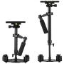 Sutefoto Portable S-60 Max Hight 0.6 Meter Handheld Stabilizer Pro Version for Camera Video DV DSLR - Weight Bearing Capability 0.2-3.5 Kilogram (7 Pound)