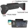 WJM Tesla Model 3 Model Y Wireless Charger Car Mount Wireless Charging Cell Phone Holder Compatible with All Smart Phones up to 6.5"