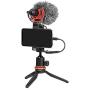 Upgraded BOYA Camera Super-Cardioid Video Shotgun Condenser Microphone by-MM1+ with Headphone Monitoring, Compatible with Camera Camcorder Android iOS Smartphone