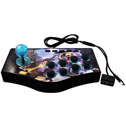 SUNCHI 3 in 1 Arcade Fighting Stick Joystick Gamepads Game Controller for PC / PS3 / Android Smartphone TV (Renewed)