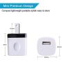 Charging Block, Charger Box, Ououdee 1A 5-Pack Travel Single Port USB Wall Charger Brick Cubes Compatible iPhone X/8/8 Plus/7/6S Plus, Samsung Galaxy s10e S10 S9 S8 Plus/S7/S6/Note 9/8, LG G8 G7, Moto
