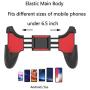 Viewm Pubg Mobile Controller Mobile Game Controller for PUBG/Fortnite/Shooting Game, Gaming Joystick with L1R1 Mobile Controller Trigger and Anti-Sweat Finger Sleeve, Gamepad Fit 5-6.5(inch) Android/i