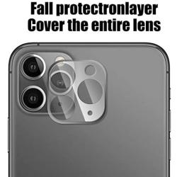 [ 3 Pack] UniqueMe Camera Lens Protector for iPhone 11 Pro/Apple iPhone 11 Pro Max Tempered Glass [New Version] Add Cameras Flash Circle