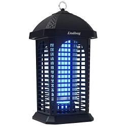 Endbug Bug Zapper Outdoor Insect Killer , 25W 4200V Waterproof Electric Mosquito Fly Trap for Home Garden Patio Backyard