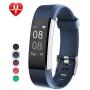 Willful Fitness Tracker with Heart Rate Monitor, Fitness Watch Activity Tracker Waterproof Slim Smart Band with Step Calorie Counter 14 Sports Mode Sleep Monitor,Pedometer for Kids Women Men