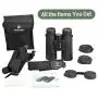 Binoculars Compact for Adults Bird Watching Clearly - 12X42 High Definition Traveler Large-View - Novel Modeling and Lightweight - Binocular Great for Outdoor Sports Games and Concerts Binoculars Compact for Adults Bird Watching Clearly - 12X42 High Definition Traveler Large-View - Novel Modeling and Lightweight - Binocular Great for Outdoor Sports Games and Concerts