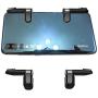PUBG Mobile Controller Upgrade Version (6 Keychains + 2 Triggers) Compatible for Fortnite Mobile Game Controller Sensitive L1R1 Shoot Aim Game Trigger Joystick (98K+M249)