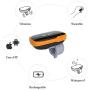 WearO2 Blood Oxygen Saturation Monitor with Vibration Alarm and Health Report, Wearable O2 Monitor and Heart Rate Monitor for Fitness, Check Trend on Free Android and iOS App