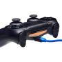 AmazonBasics PlayStation 4 Controller Charging Cable - 6 Foot, Blue
