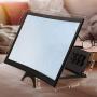 Screen Magnifier for Cell Phone Anti-Blue Light HD 12 Curved Projector 3D Phone Screen Amplifier with Foldable Holder Stand Screen Enlarger Compatible with iPhone 11 Pro Max XS XR X 8 Samsung Galax