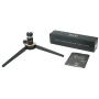 EVO Gimbals GS-150 Mini Professional Tripod with Swivel Ball Head Works with Most DSLR or Mirrorless Cameras with .25 inch Screw 100% Aluminum with Removable Ball Head and Premium Cork Base