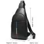 NKns Gifts for Men Leather Mens Chest Bag Casual Shoulder Bag Waterproof Backpack Waterproof Mobile Phone Bag NKns Gifts for Men Leather Mens Chest Bag Casual Shoulder Bag Waterproof Backpack Waterproof Mobile Phone Bag