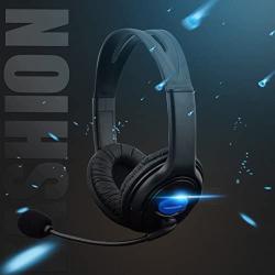Sendk Gaming Headset for PS4, Gaming Wired Headphones Over-Ear Headset Headphones with Microphone for PS4, PC, Switch, Mobile Phone, iPad, Laptop, Tablet, Computer