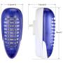 Bug Zapper, GXI Fly Trap Fly Zapper Electric Mosquito Killer 4W Bug Killer Plug-in Fly Killer Portable Fly Trap Insect Zapper for Indoor, Home, Kitchen, Bedroom