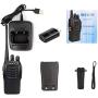Retevis H-777 Walkie Talkies Rechargeable Long Range Led Flashlight Emergency 16CH Hand Free Two Way Radio for Adults with Usb Charging Base and Adapters(5 Pack)