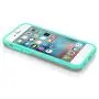 Incipio IPH-1185-GRYTEAL iPhone 6S Case, Stowaway [Kickstand][Credit Card] Wallet Cover fits Both Apple iPhone 6, iPhone 6S - Gray/Teal