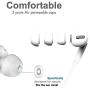 YUNGCHI Lightning Headphones Earphones in-Ear Earbuds MFi Certified with MEMS Mic Controller for Sports Workout Compatible with iPhone 11/Max/Pro/XR/XS/X/8/7/iPad/iPod - White
