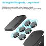 Magnetic Truck Car Phone Mount with 13-inch Flexible Long Arm, Anti-Shake Cell Phone Holder for Truck, 360 Rotation Windshield Dashboard Strong Suction Car Mount Compatible with iPhone Samsung Galaxy