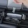 [2020 Upgraded] Gravity Phone Holder for Car, AINOPE Air Vent Phone Holder with Hook Like Clips Hand Free Automatic Car Phone Mount Auto-Clamping Cell Phone Car Mount for iPhone All Smartphone