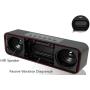 Portable Bluetooth Stereo Speaker, with 2X5W Dual Acoustic Drivers,FM Radio & Handsfree Speakerphone, Slots for Micro SD Card & USB & AUX, for Smart Phone, MP3, iPad, Tablet & More