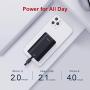 iWALK Portable Charger 9000mAh Ultra-Compact Power Bank with Built-in Cable, External Battery Pack Compatible with iPhone 11, 11 Pro, 11 Pro Max, XS, XR, X, 8, 8 Plus, 7, AirPods, iPad, iPod and More