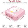 Yoobao Portable Charger 10000mAh Power Bank External Battery Pack Powerbank Cell Phone Battery Backup Charger with Dual USB Output Comaptible Cellphone Smartphones - Pink Sweet
