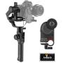 Moza Air 2 3-Axis Handheld Gimbal Stabilizer with Moza iFocus-M Wireless Lens Motor & Screen Cleaning Wipes (5-Pack) Bundle