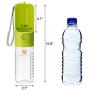 Dog Water Bottle for Walking, Portable Water Bottle with Bowl Dispenser Travel Drinking Feeder for Dog & Cat